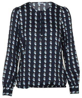 Seidensticker FASHION-Blouse 1/1-LANG (60.128472) blau