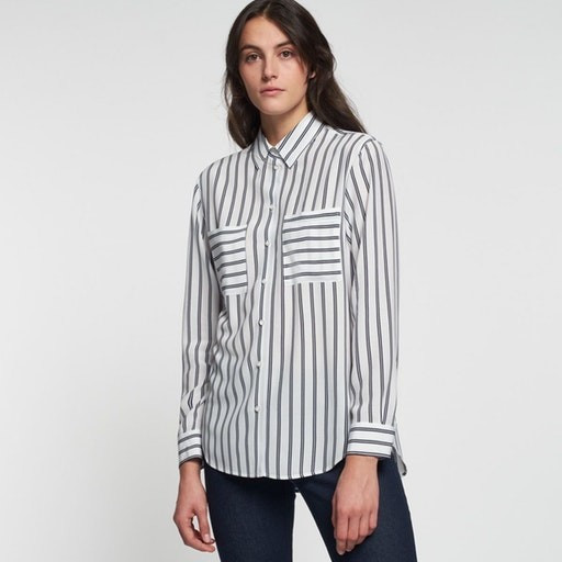 Seidensticker FASHION-Blouse 1/1-LANG (60.127781) marine