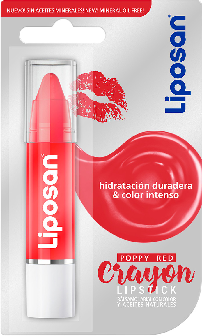 Liposan Crayon Poppy Red