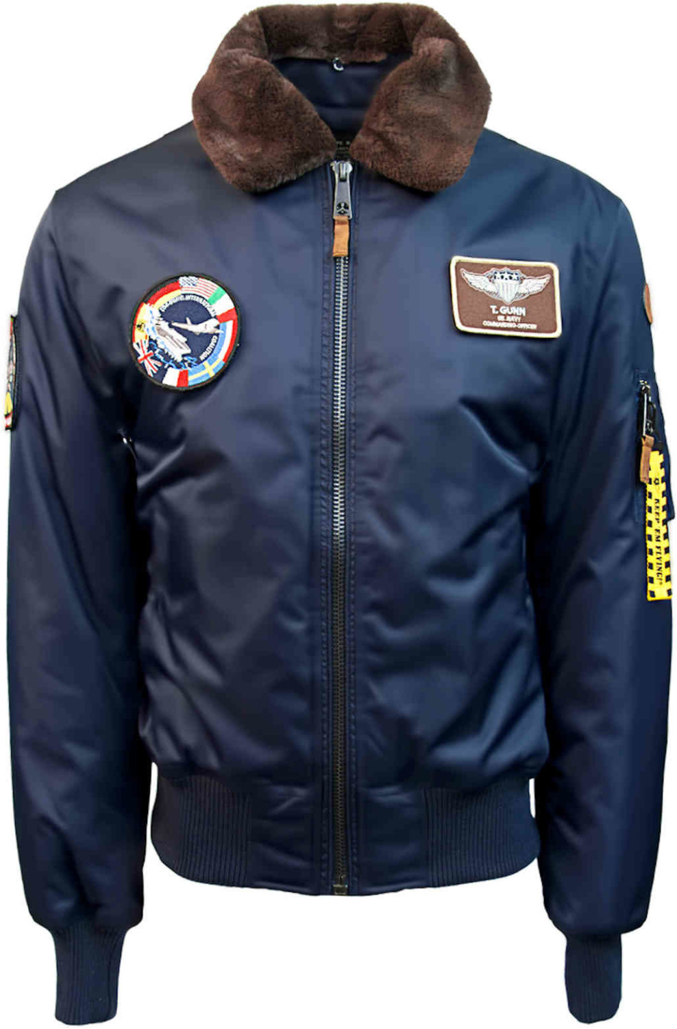 TOP GUN Military Jacket (TG1732) blue