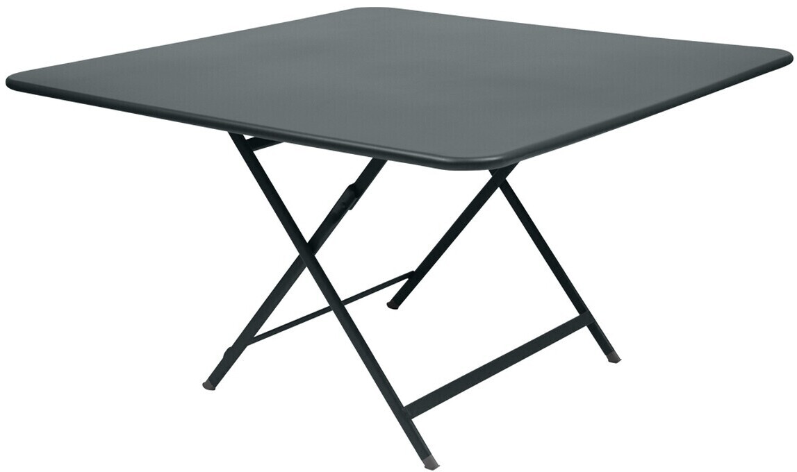Fermob Table Caractère 128 x 128 cm gris orage