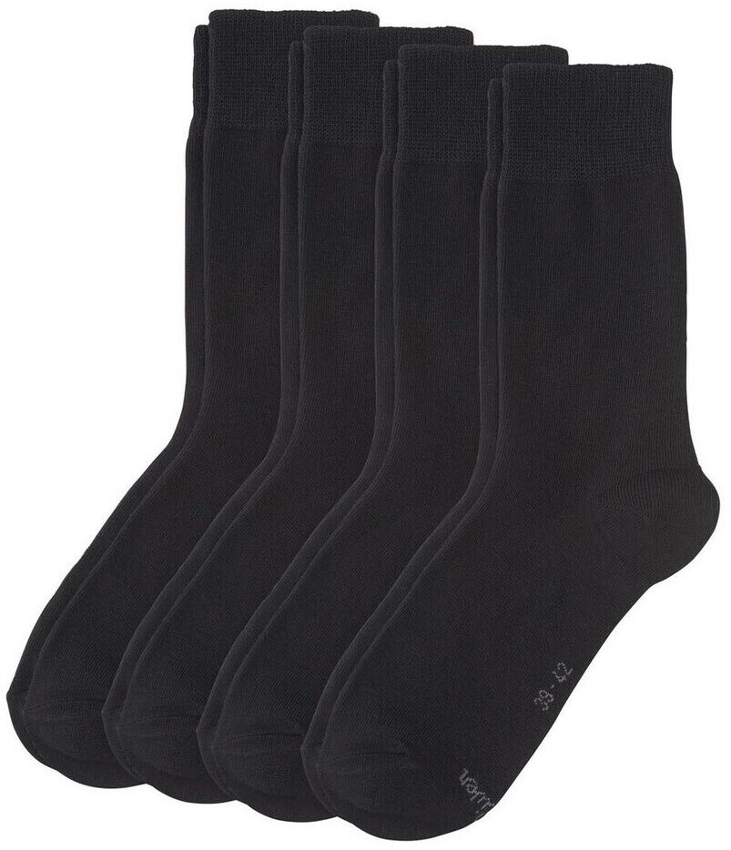 Socks 24,50 Unisex bei Preisvergleich Basic € 4p black S.Oliver ab | (S20028)