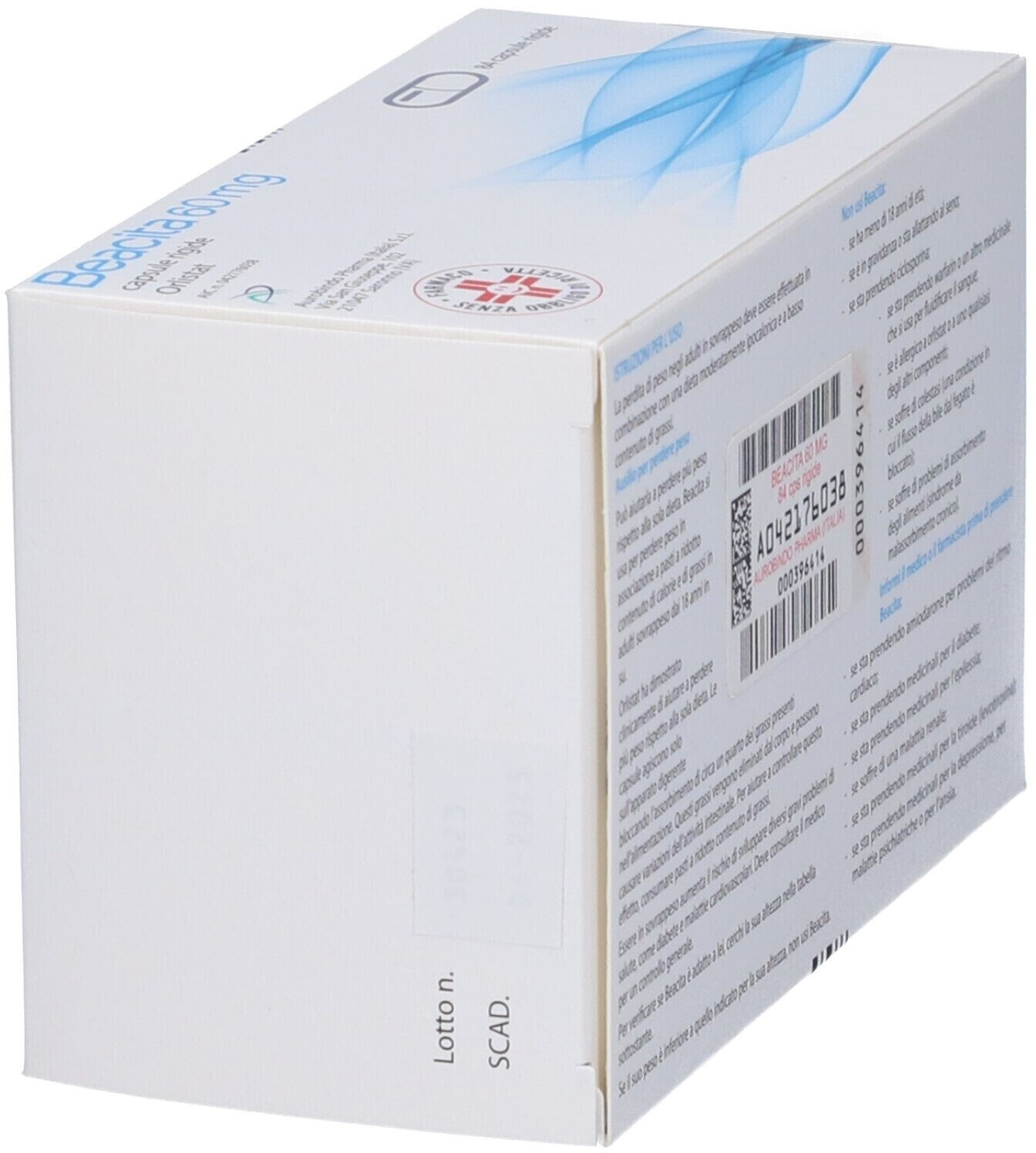 Beacita 60 mg (84 cps) a € 19,50 Agosto 2022 Miglior prezzo su idealo
