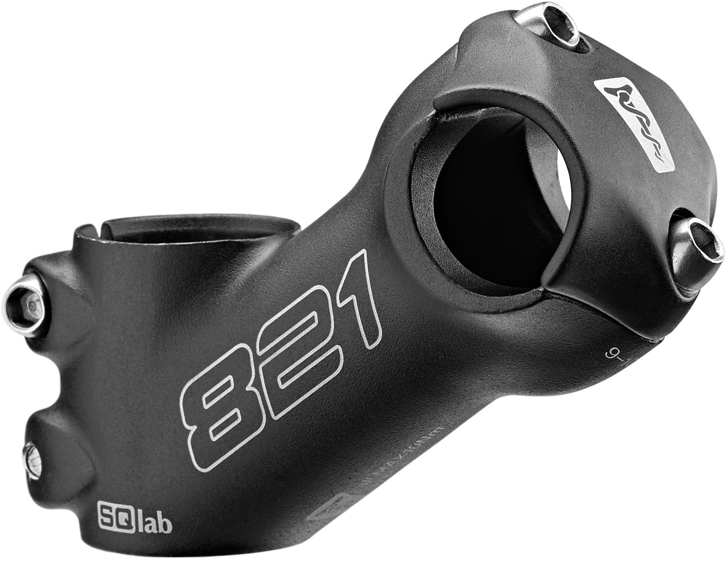 SQlab 821 2.0 Stem Ø25,4mm 35° black 90mm