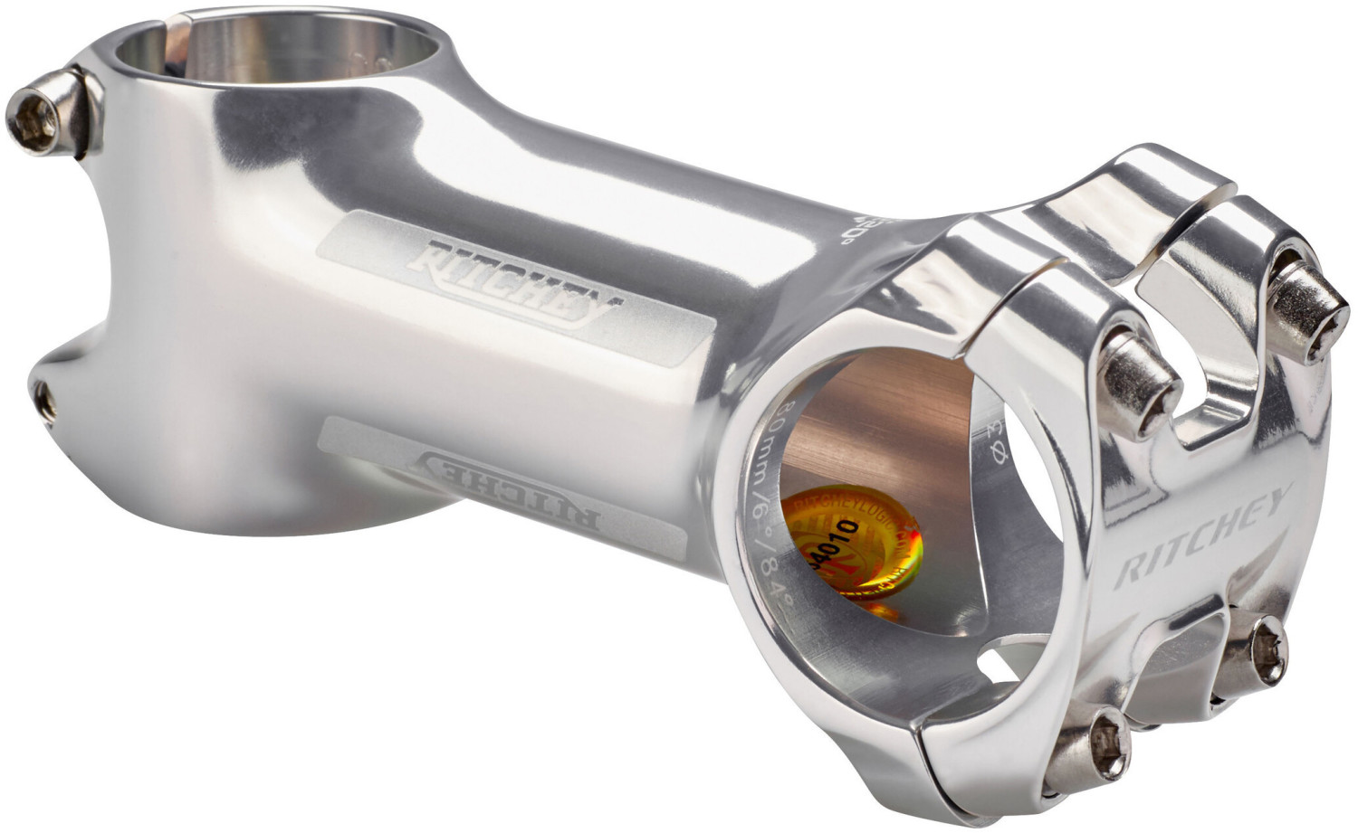 Ritchey Classic C220 Stem Ø31,8mm 6° hp silver 80mm