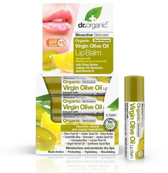 Dr. Organic Lipbalm Olive Oil 5.7ml