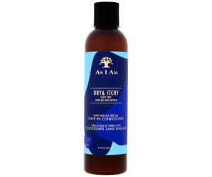 As I Am Dry and Itchy Scalp Care Olive and Tea Tree Oil Leave in Conditioner (237 ml)