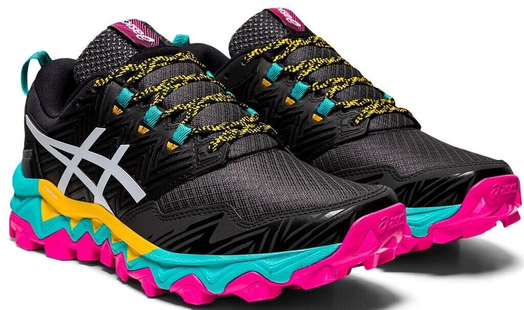 Asics GEL FujiTrabuco 8 Damen schwarz blau 1012A574 003 ab 93 21 Preisvergleich bei idealo