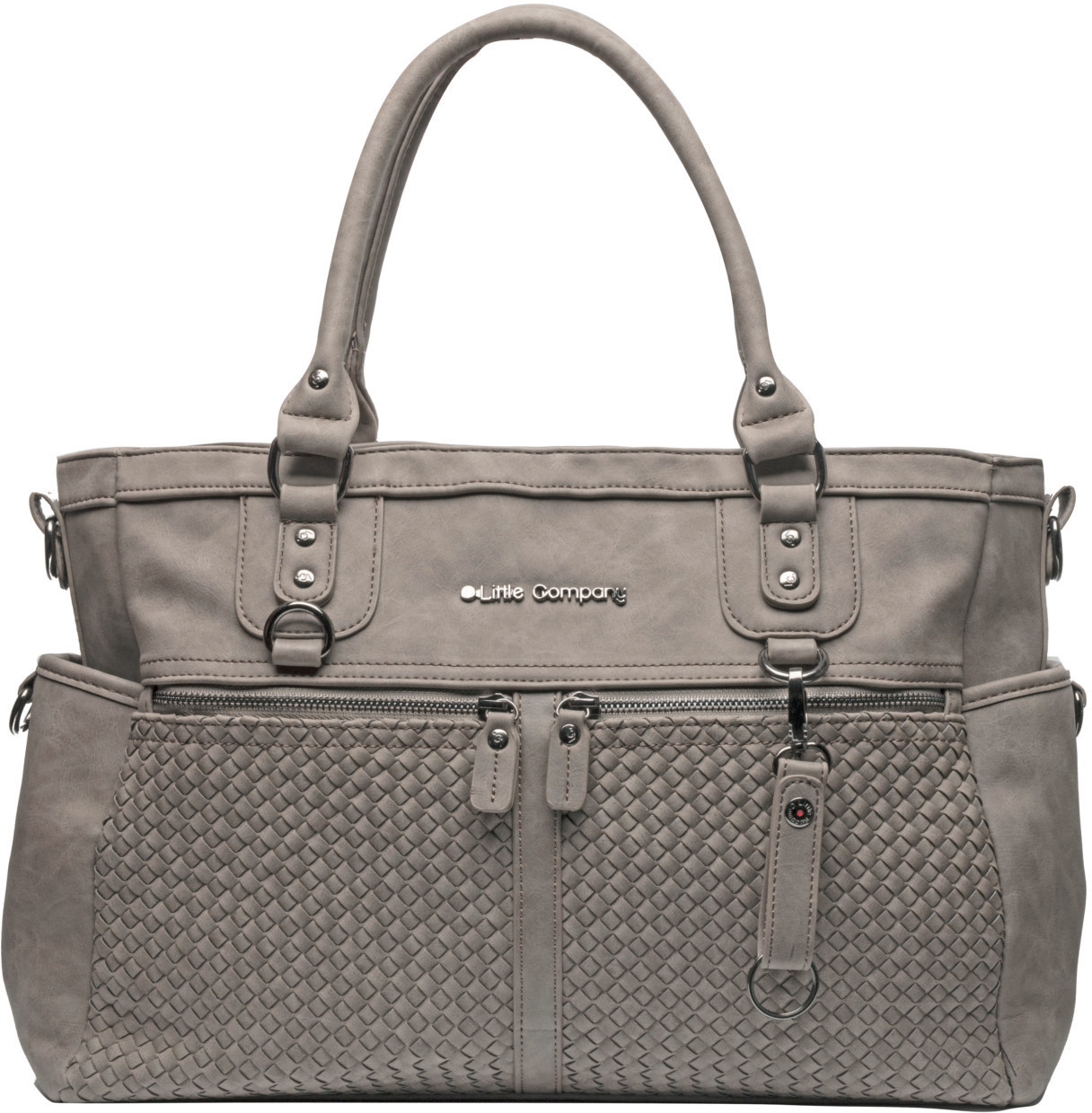 Little Company Diaper bag Monaco braided taupe
