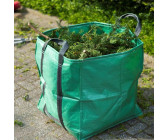Relaxdays Sac de jardin Pop-Up, Sac de déchets, Lot de 3 feuilles mortes  jardin 85 litres jardinage: ∅ 46 cm, vert
