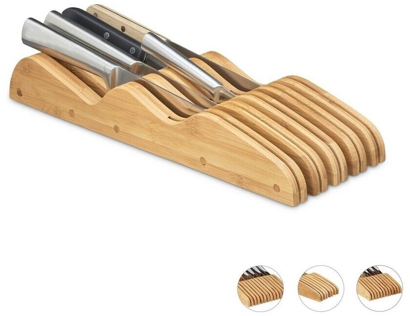 ClearAmbient Bamboo Knife Block (10020296_59)