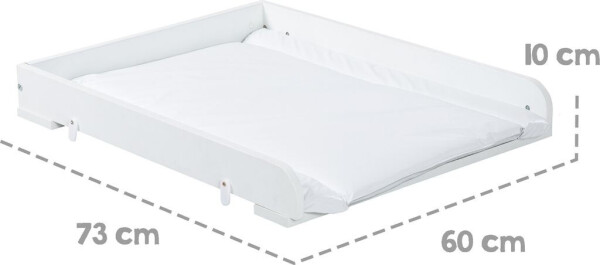 Roba Wickelplatte mit Wickelauflage Eulenbabys Universalwickelunterlage Aufsatz für Waschmaschine, Bild 4