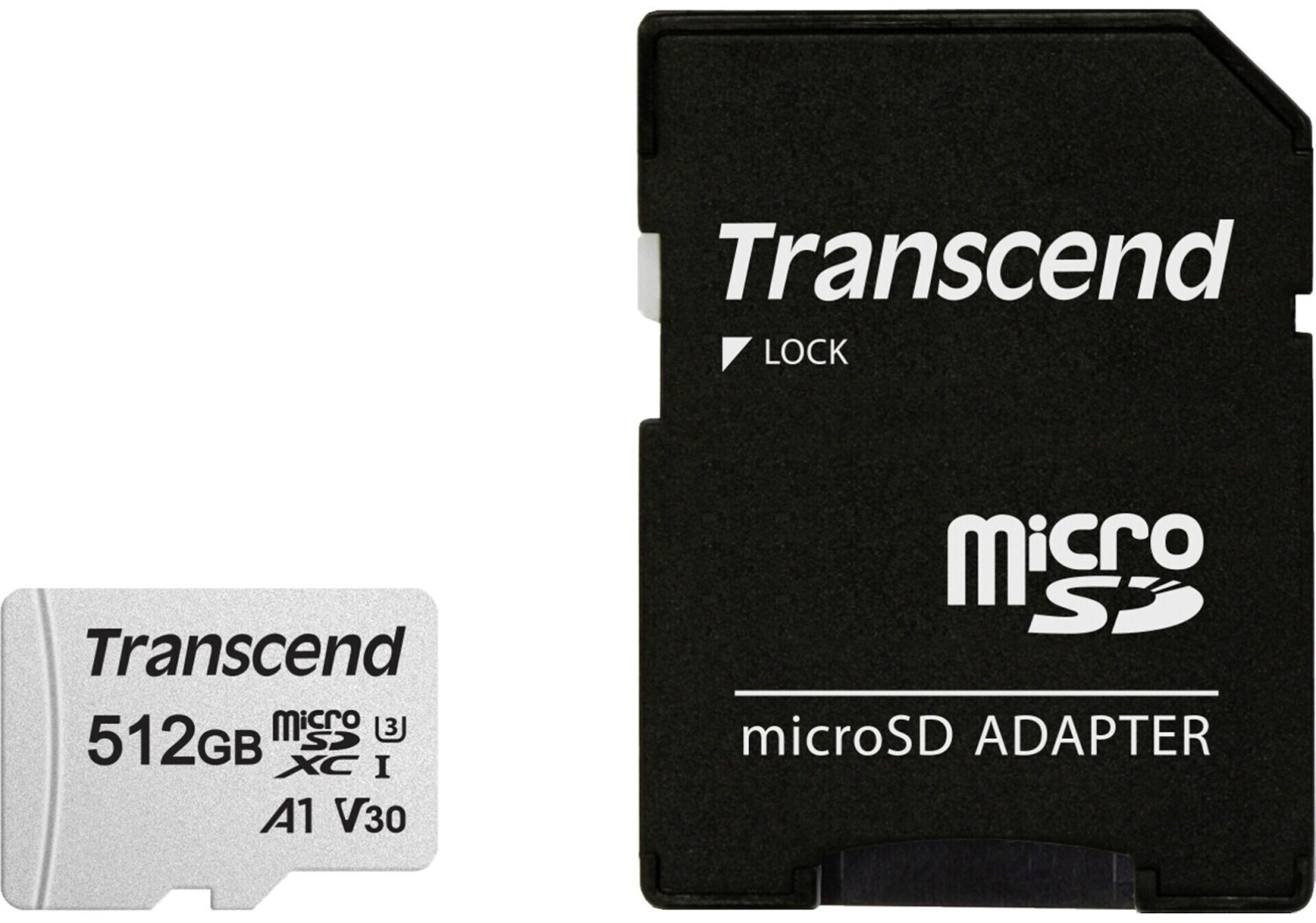 Transcend 300S microSDXC 512GB mit Adapter