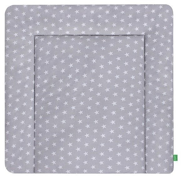 Lulando Changing Mat with two covers stars pink/grey