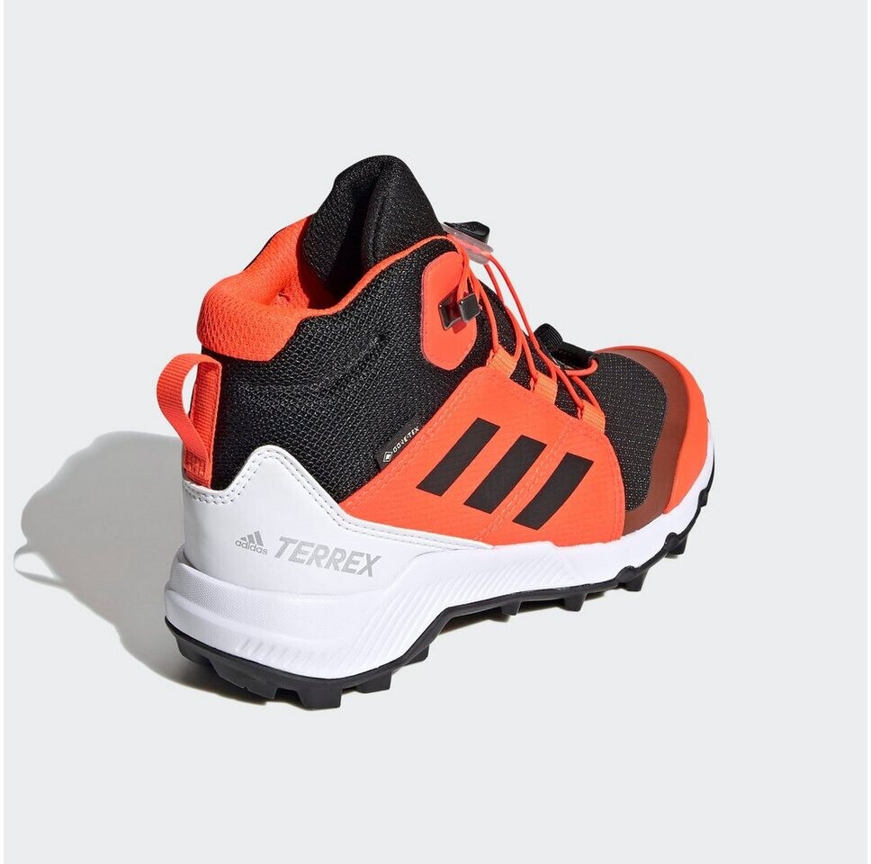 Buy Adidas Terrex Mid GTX K core black/core black/solar red from Â£109.00 (Today) â Best Deals on 
