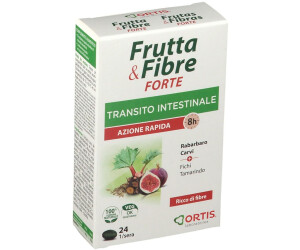 ORTIS Frutta & Fibre Forte (24 cpr.) a € 8,52 (oggi)