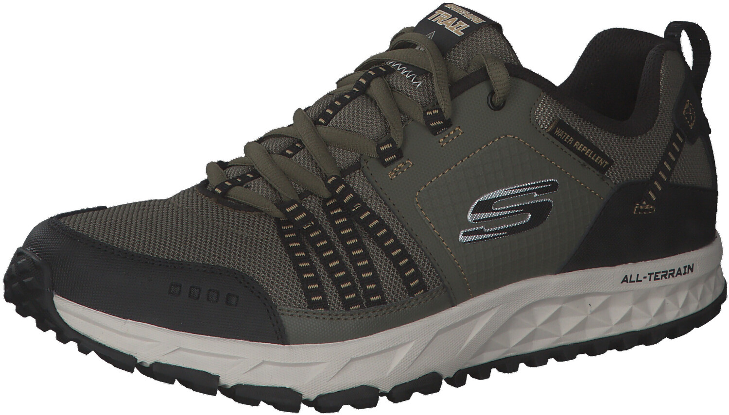 Buy Skechers Escape Plan olive leather/black from £59.00 (Today) – Best ...