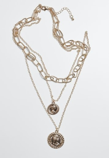 Urban Classics Patricia Layering Necklace (TB3882-00109-0050) gold