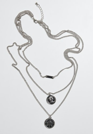 Urban Classics Amanda Layering Necklace (TB3881-00473-0050) silver