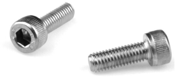 Ergon Ga1 Evo. Gp1. Gp2. Gp3. Gs2. Gx2 M5 Bolts Kit 15 mm Silver