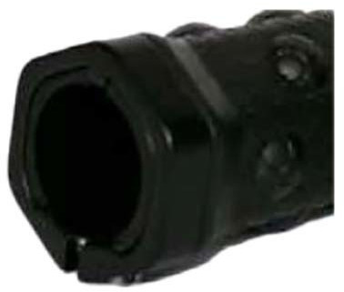 Rymebikes Lock Grip Hexagonal 130 mm Black