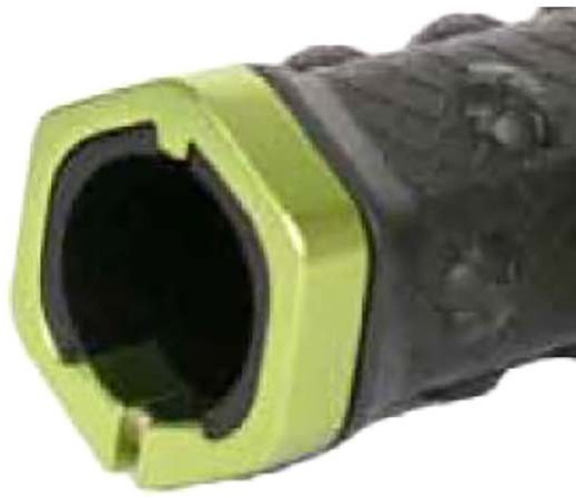 Rymebikes Lock Grip Hexagonal 130 mm Green
