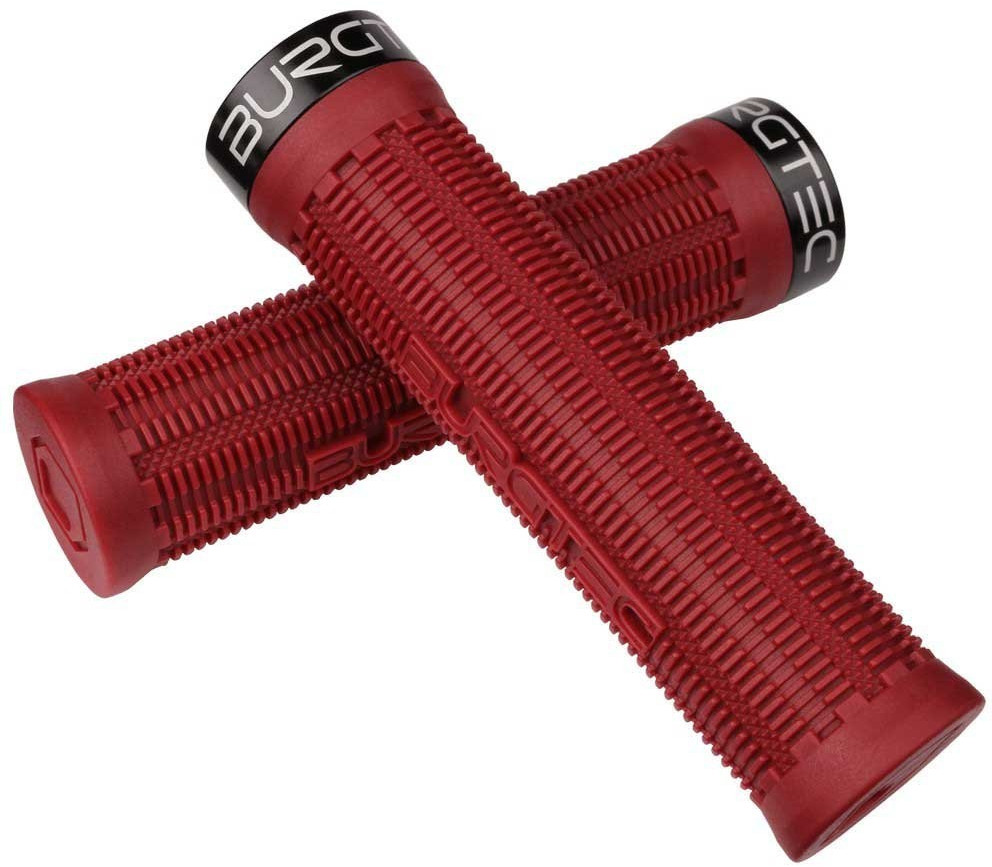 Burgtec Bartender Pro Greg Minnaar Grip Signature Single Lock On One Size Race Red