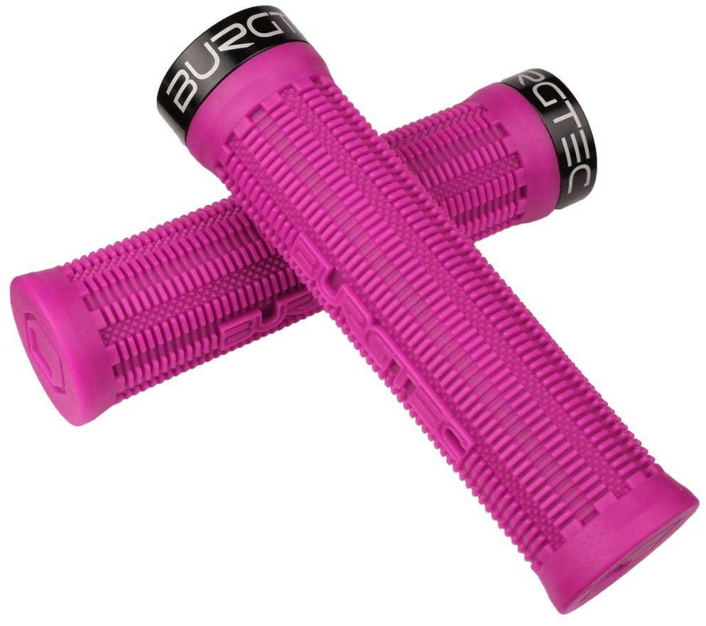 Burgtec Bartender Pro Greg Minnaar Grip Signature Single Lock On One Size Purple Rain
