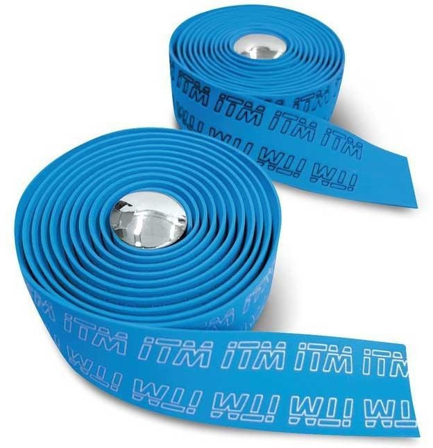 ITM Handlebar Tape Eva Tape 3d One Size Blue / Logo Black