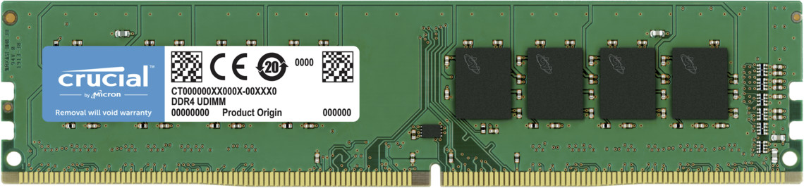 Crucial 8GB DDR4 3200 CL22 CT8G4DFRA32A ab 18 68 Februar 2024
