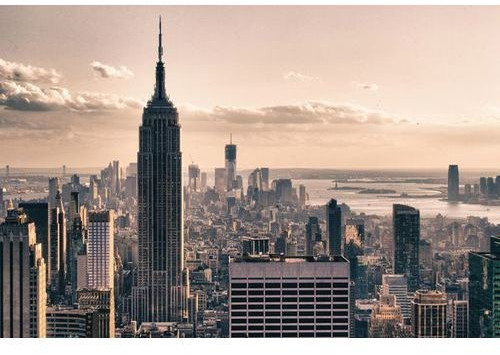 Paperflow New York en hiver 65 x 98 cm