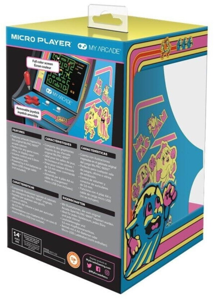 dreamGEAR My Arcade Ms. Pac-Man Micro Player, Bild 7