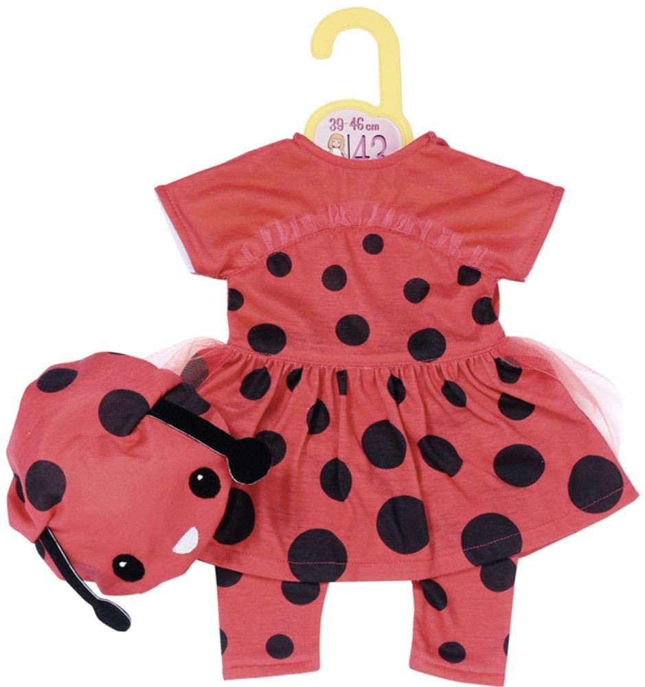 BABY born Dolly Moda Ladybug Outfit 43 cm (52081513)