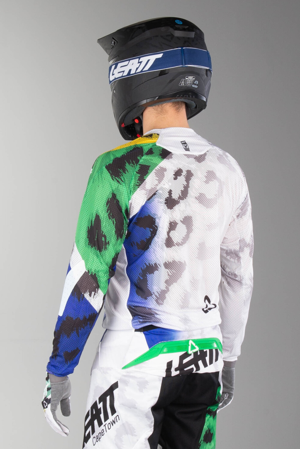 Leatt GPX 5.5 Ultraweld 2018 leopard white-green