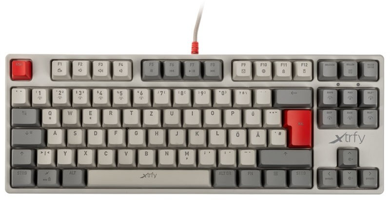 Xtrfy K4 TKL RGB Retro White (DE)