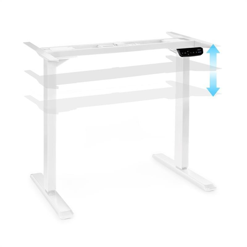 OneConcept Multidesk Comfort 62 - 128cm White