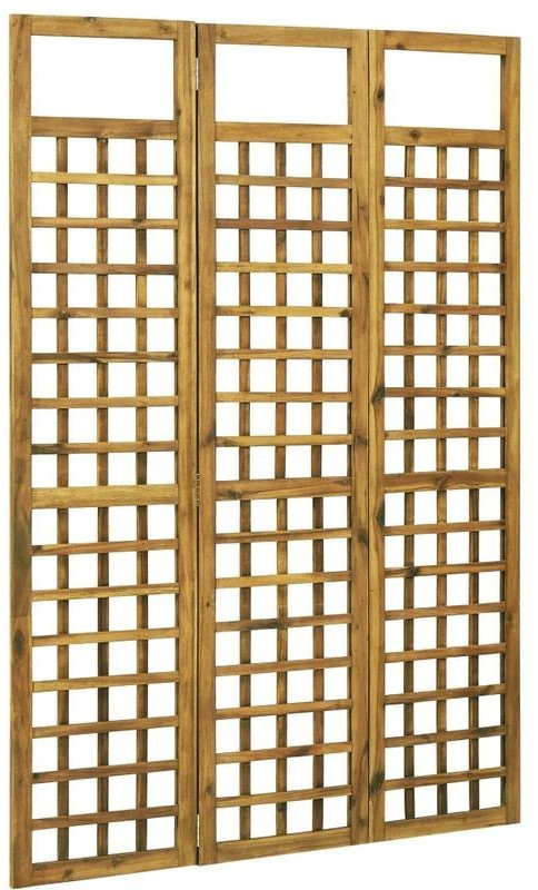 VidaXL Cloison de séparation acacia 120 x 170 cm