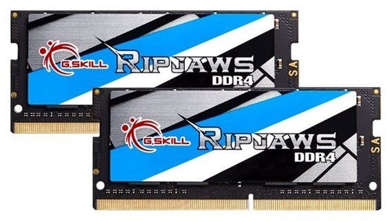 G.Skill Ripjaws Kit 64 Go SO-DIMM DDR4-2666 CL18 (F4-2666C18D-64GRS)