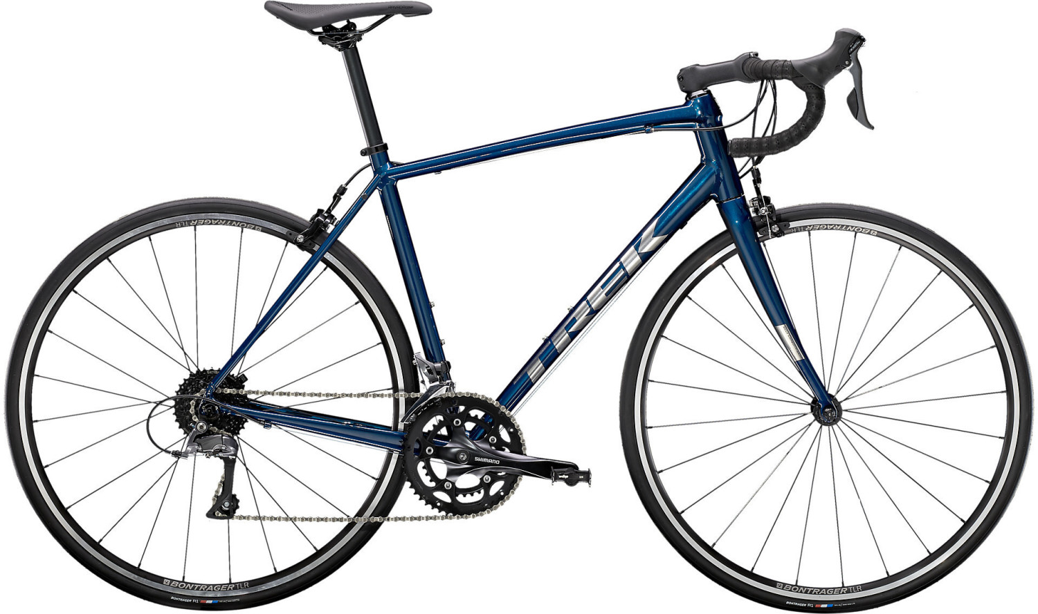 Trek Domane AL 2 (2021) gloss mulsanne blue/matte trek black