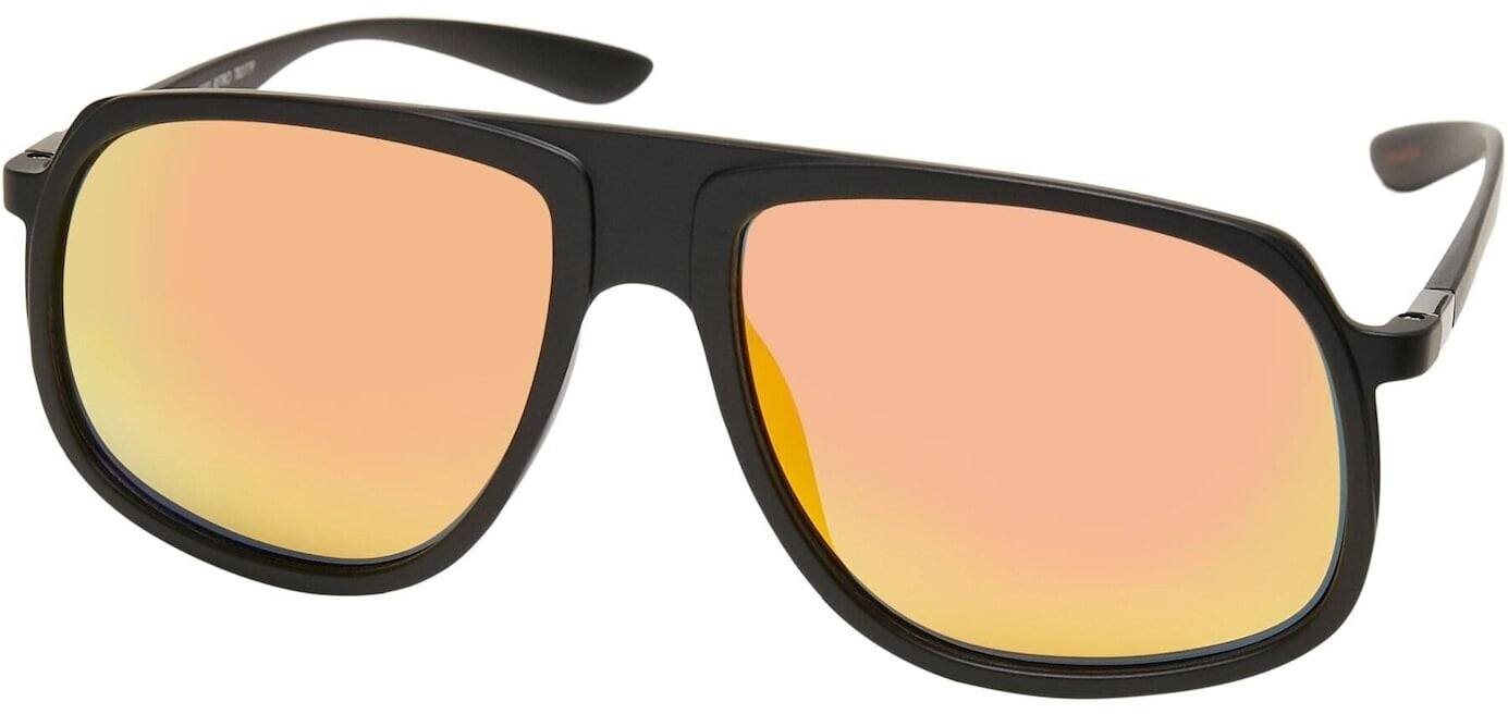 Urban Classics 107 Chain Sunglasses Retro (TB2779-01216-0050) blk/yellow