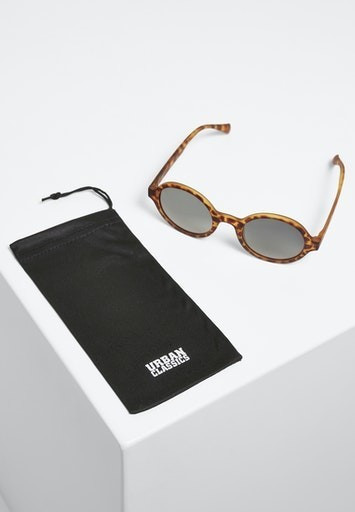 Urban Classics Sunglasses Retro Funk UC (TB3722-02580-0050) brown leo/green