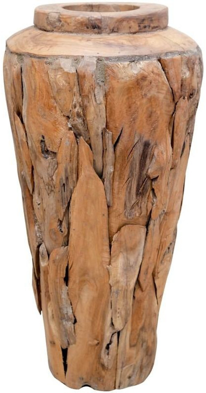 VidaXL Vase en teck 40 x 60 cm
