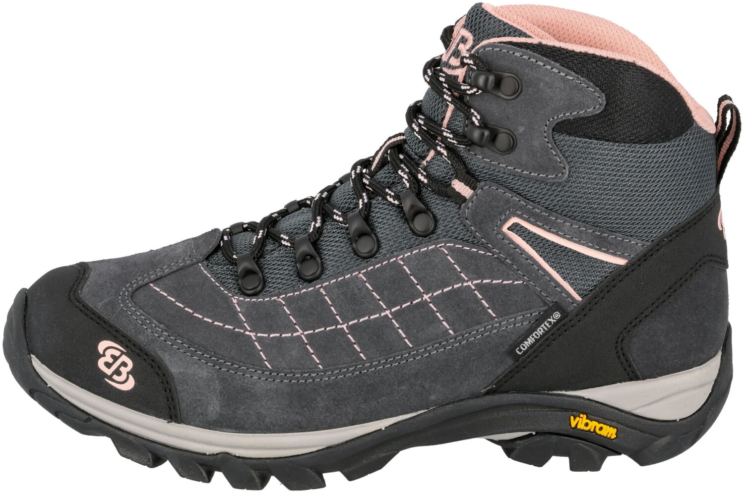 Brütting Mount Harvard High Trekking Boots – Unisex Hiking Boots With Climate Membrane & Non-Slip Sole