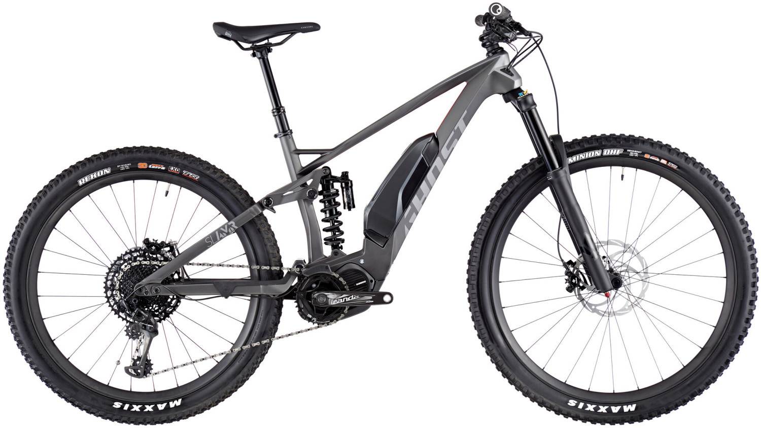 Ghost Hybride SL AMR S8.7+ LC 29/27.5+ titanium gray/microchip gray/riot red 2020