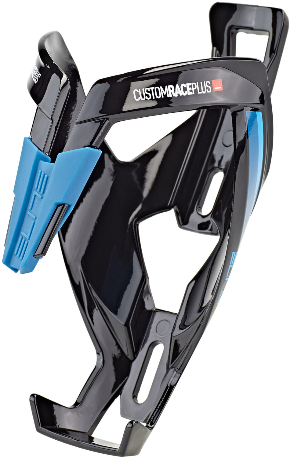 Elite Elite Custom Race Plus black glossy/blue graphic