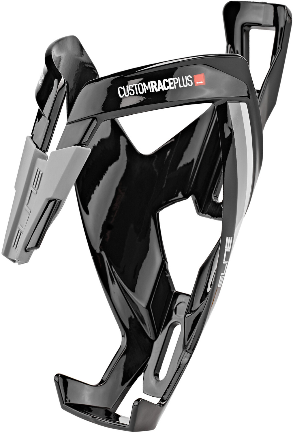 Elite Elite Custom Race Plus black glossy/white graphic