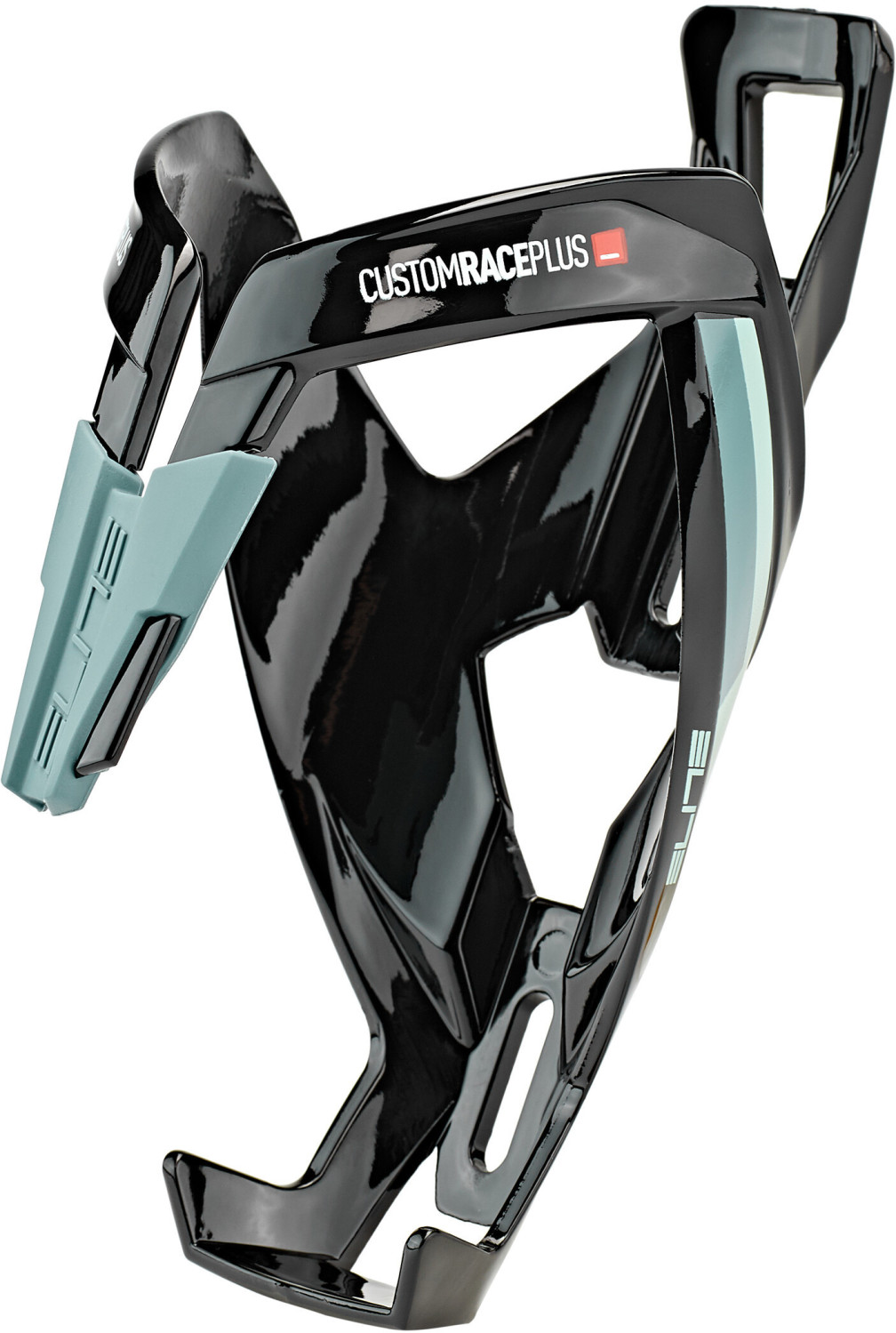 Elite Elite Custom Race Plus black glossy/green graphic