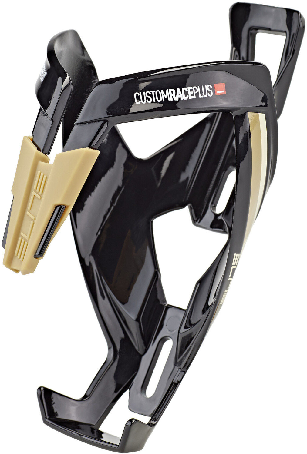 Elite Elite Custom Race Plus black glossy/beige graphic