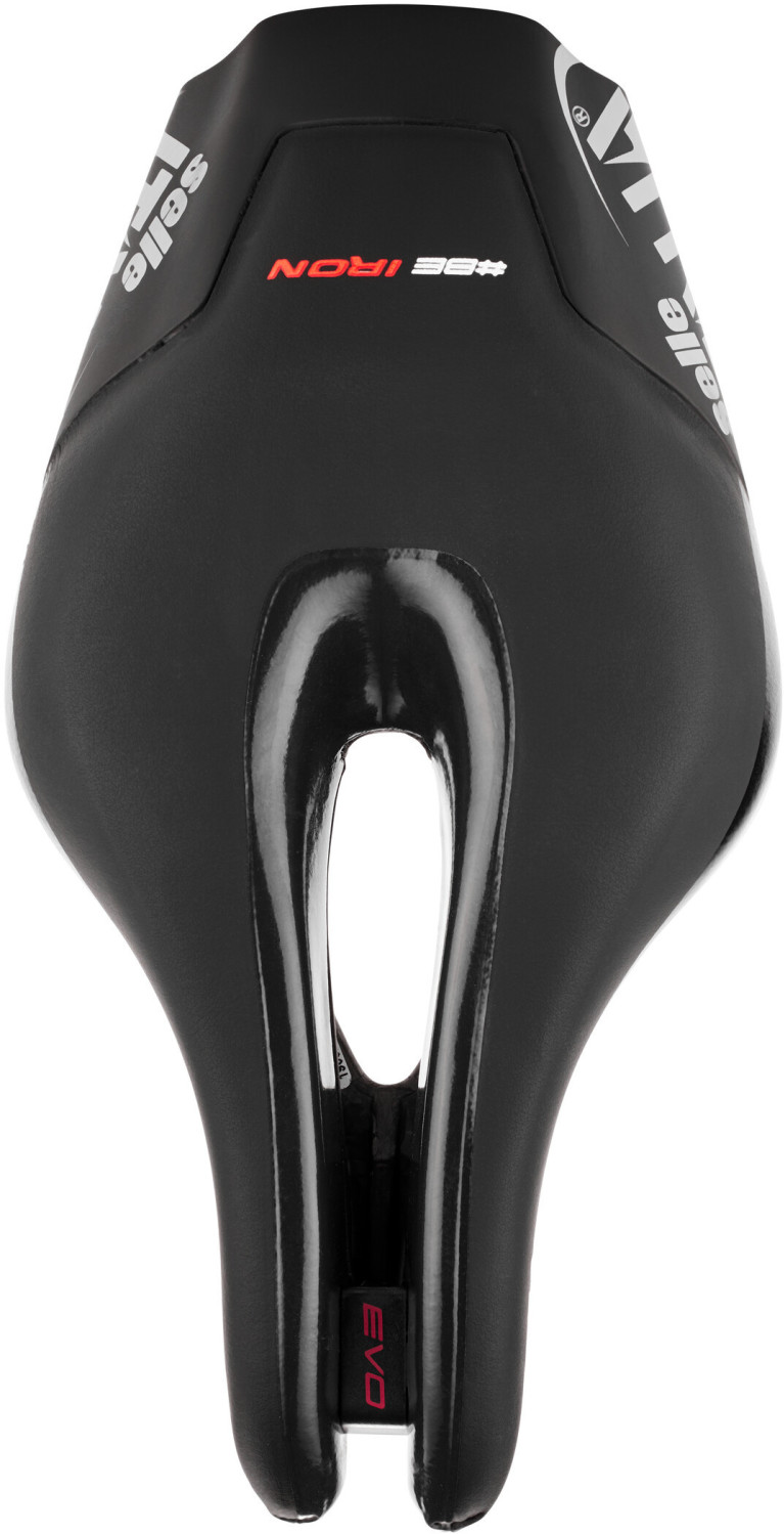 Selle Italia Selle Italia Iron Evo Kit Carbon Superflow Sd 256 x 132 mm Black