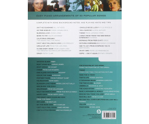 Really Easy Piano 50 Popular Songs Au Meilleur Prix Sur Idealo Fr